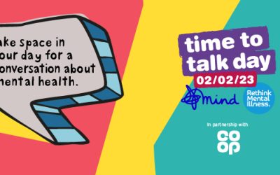 Have your say in the world’s biggest mental health conversation – Time to Talk Day!